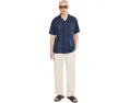 Tommy Bahama рубашка Palm Fresco Palm Grove Camp синяя Blue Note