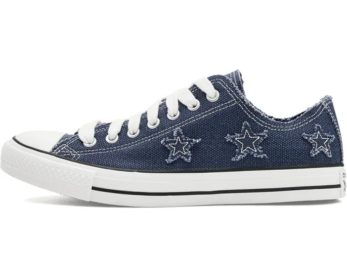 Кеды Converse Chuck Taylor All Star с потертыми звездами низкая посадка