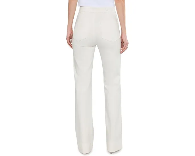 Брюки-джинсы Stevie Boot Trouser от Paige с карманами Jolene в тональном экрю