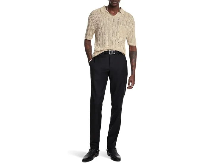 Льняное поло-свитер John Varvatos Odin Linen Y2317S25