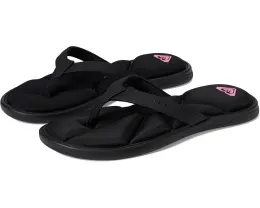 Сланцы Roxy Rays с верхом из полиуретана и стелькой ЭВА для пляжа