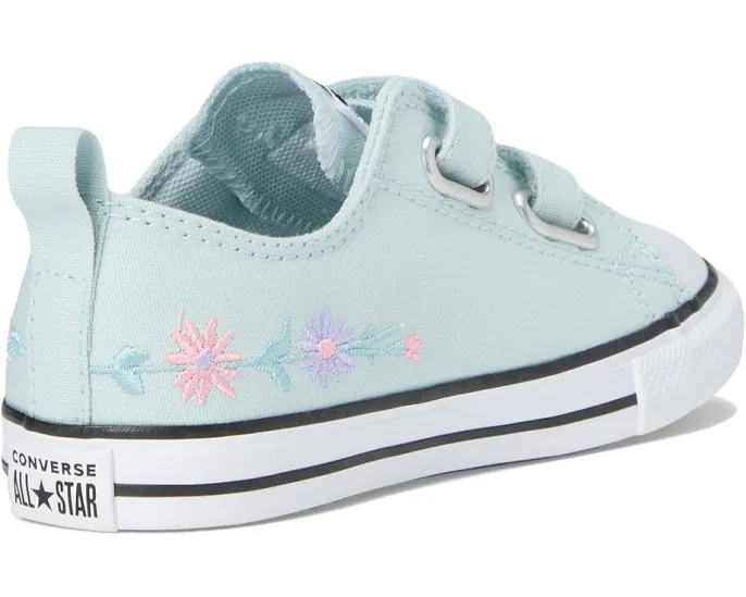 Кроссовки Converse Chuck Taylor All Star Florals Easy-On для малышей с цветочной вышивкой