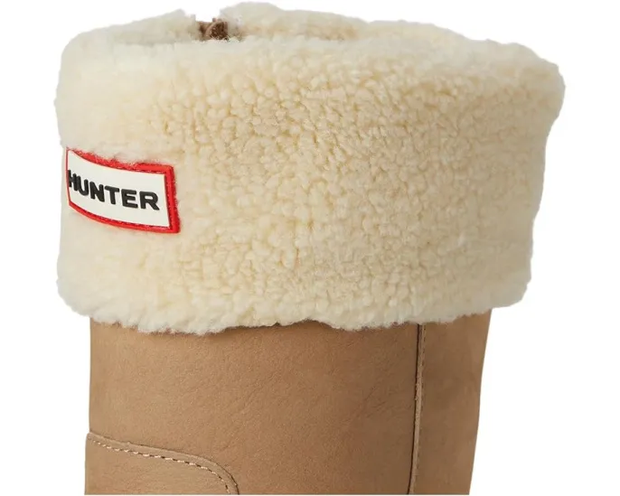 Водонепроницаемые ботинки Hunter Marisol из премиальной кожи с молнией