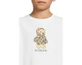 Burberry Kids футболка Cedar Teddy с мишкой для детей