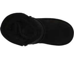 Ботинки Bearpaw Kids Elle Zipper с боковой молнией и мягкой шерстяной подкладкой
