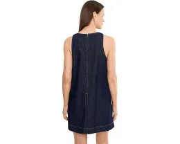 Madewell джинсовое мини платье с запахом