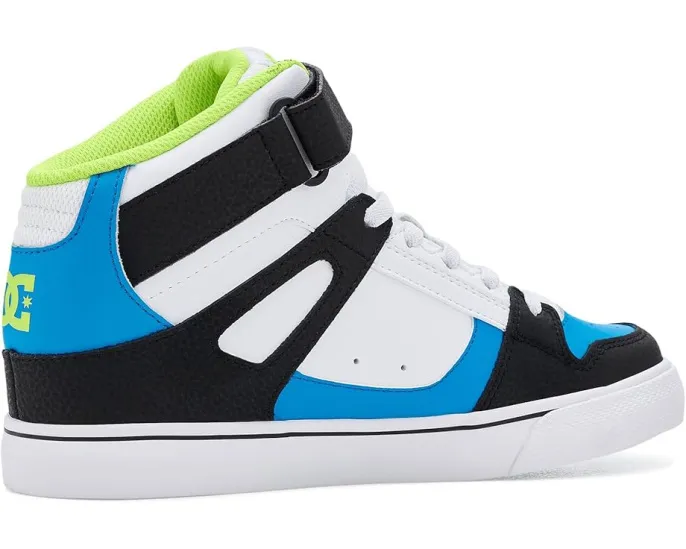 Детские кроссовки DC Kids Pure Hi Top EV высокие на липучке