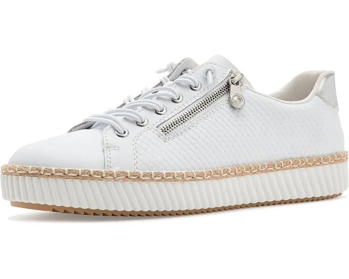 Кроссовки Rieker M2940 Enya 40 из гладкой кожи с молнией сбоку