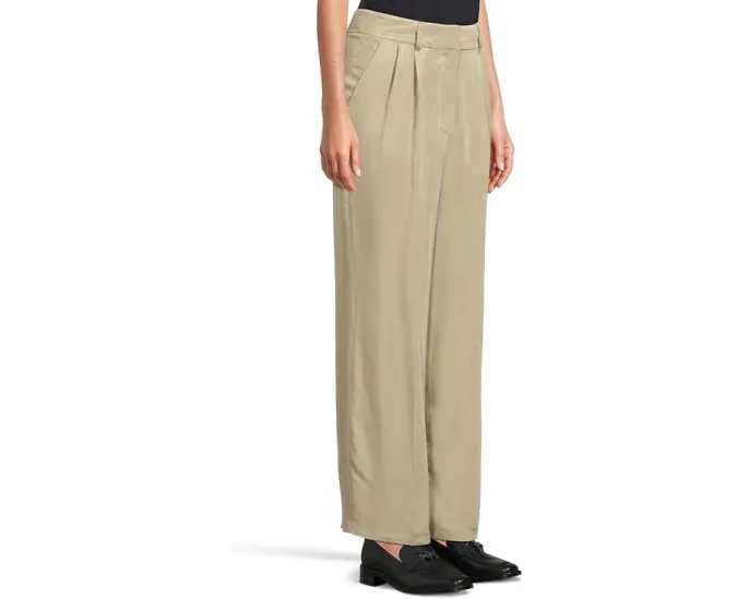 Брюки AllSaints Averie Ten с широкими штанинами и складками спереди