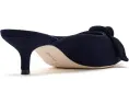 Мюли Layla Suede Kitten Heels от Cinq à Sept на низком каблуке