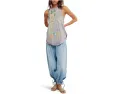 Топ Free People We The Free Rosie Graphic Tank с графическим принтом