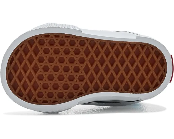 Кроссовки Vans Kids Authentic Elastic V с застежкой на липучке для малышей