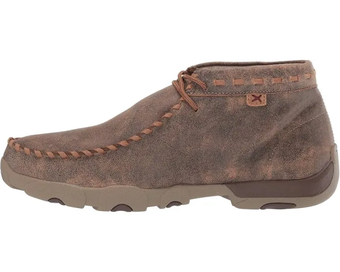 Чукка мокасины Twisted X MDM0049 из натуральной кожи с влагоотводящей стелькой