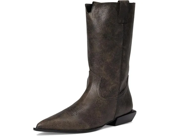 Ботинки Schutz Ashley из кожи с низким каблуком