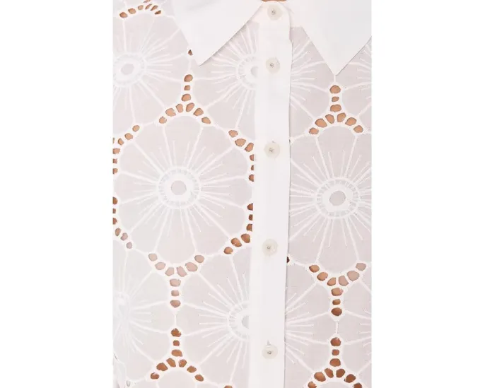 Vince Camuto рубашка с коротким рукавом и воротником