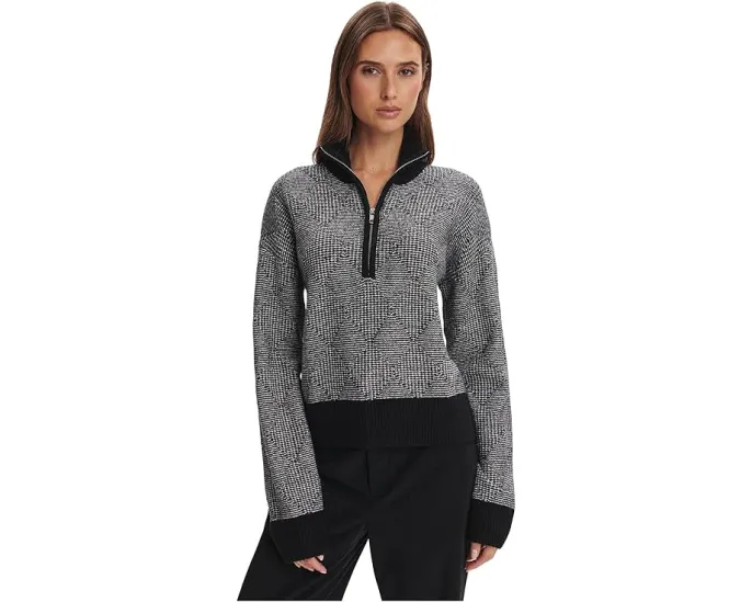 Свитер Varley Aldridge с полузастежкой и воротником-стойкой