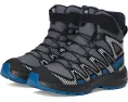 Детские трейловые кроссовки Salomon Xa Pro V8 с системой быстрой шнуровки