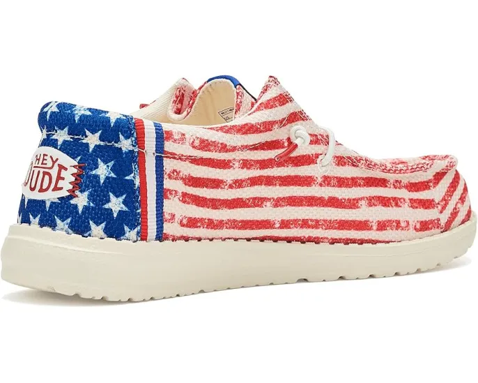 Кроссовки Wally Americana с принтом флага США для детей