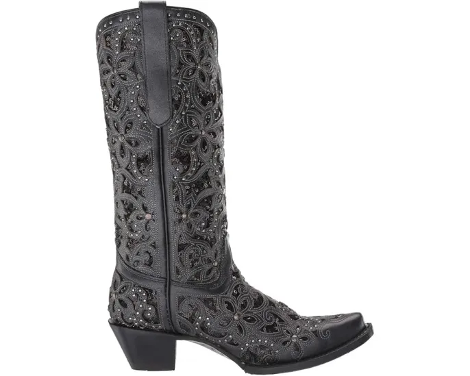 Сапоги Corral Boots A3752 в западном стиле с ковбойским каблуком и стразами