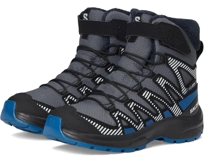 Детские трейловые кроссовки Salomon Xa Pro V8 с системой быстрой шнуровки