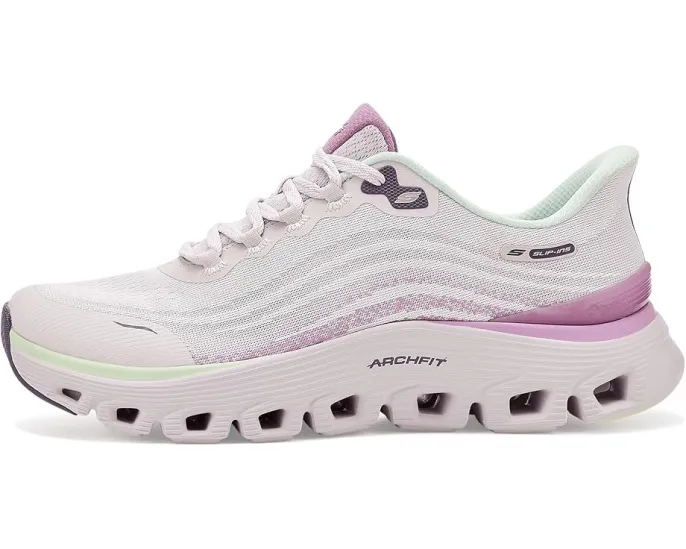 Кроссовки SKECHERS Arch Fit Glide Step Wave с поддержкой свода стопы и технологией Hands Free