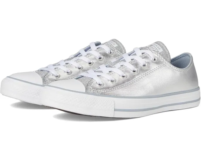 Converse Кроссовки Chuck Taylor All Star Sparkle с блестками и металлическим канвасом