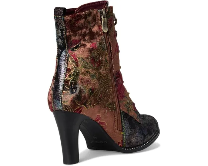 L'Artiste by Spring Step Ботильоны Stellar с вышивкой и каблуком 9 см
