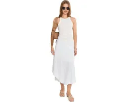 Юбка Petite Long Engagement Rumba Linen от NIC+ZOE из льна с асимметричным подолом