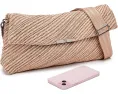 Клатч Embrace от THINK ROYLN из рафии с магнитной застежкой