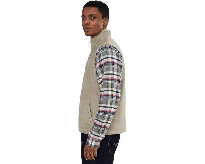 Reversible жилет Johnston & Murphy из искусственной замши