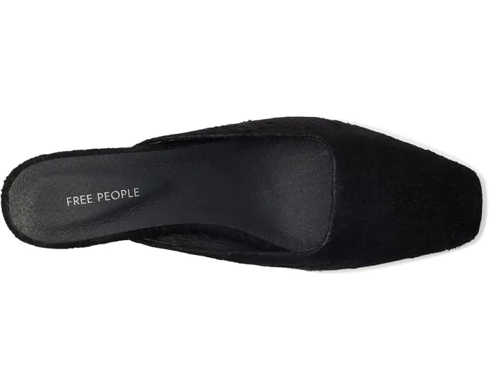 Туфли Avenue с мохнатым верхом из замши и квадратным носком от Free People