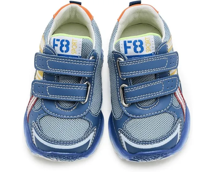 Детские кроссовки Naturino Astrid Vl с двумя липучками и кожаной стелькой