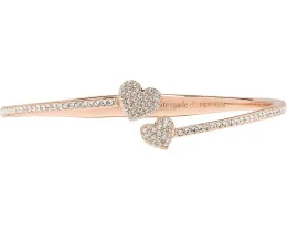 Браслет-манжета Kate Spade New York Yours Truly Pave Open Hinge Cuff