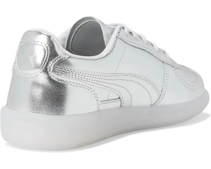 Детские кроссовки Puma Palermo Chrome с Т-образным мыском и контрастными вставками