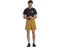 Шорты Stretch Zion Pull On с вентиляцией по бокам и защитой от солнца Prana
