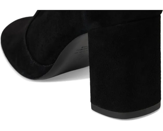 Ботинки Lucie Boot 75 Stuart Weitzman до колена на квадратном каблуке