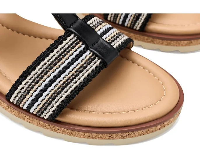 Сандалии Easy Spirit Selene на танкетке с ремешком на щиколотке