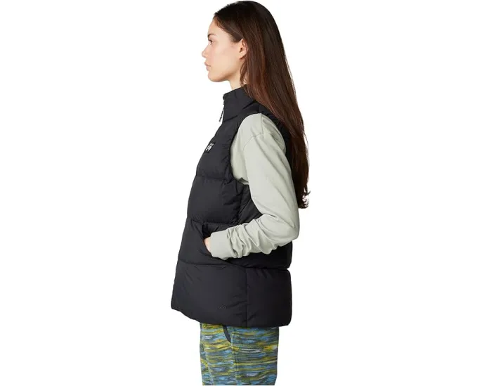 Mountain Hardwear жилет Nevadan Down с утеплителем из пуха и капюшоном