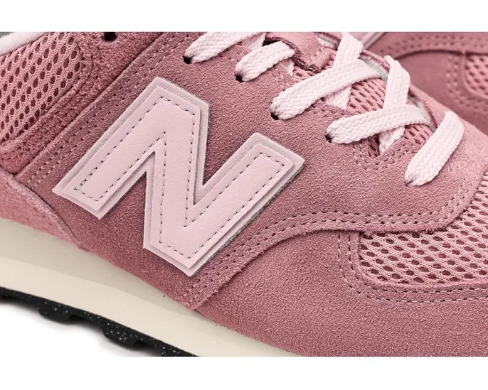Кроссовки New Balance Classics WL574V2 с верхом из замши и сетки