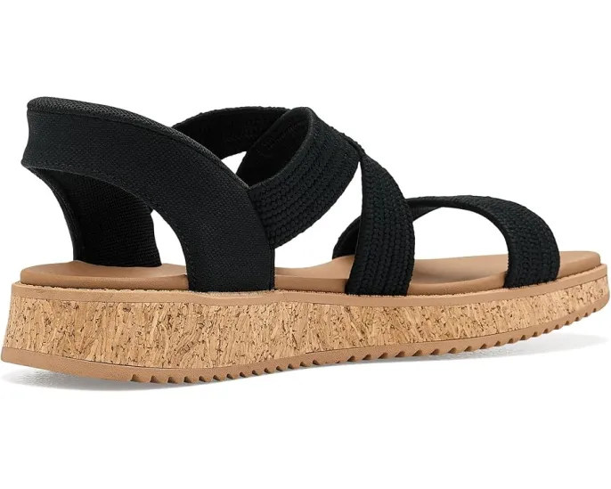 Кроссовки BOBS Skip Cute с холщовым верхом и шнуровкой bungee