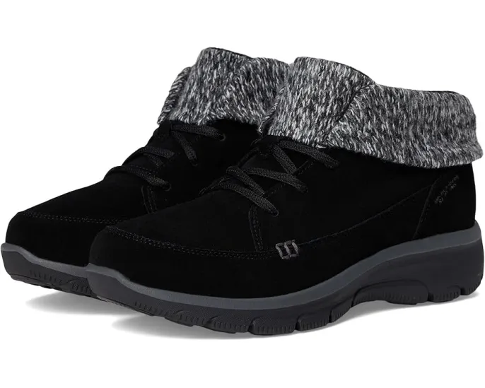 SKECHERS Easy Going ботинки без шнуровки с клиновидным каблуком и стелькой Memory Foam