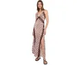 Макси комбинация Free People Some Kind Of Love Maxi Slip с кружевной спинкой