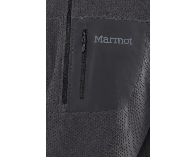 Толстовка Marmot AirFleece 1/2 Zip с эластичными манжетами и перепонками для большого пальца