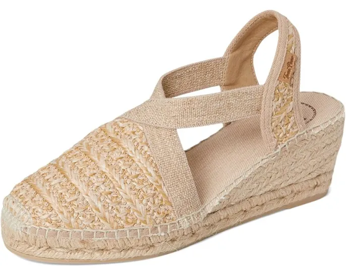 Босоножки Toni Pons Terra-NZ на танкетке с разноцветным дизайном