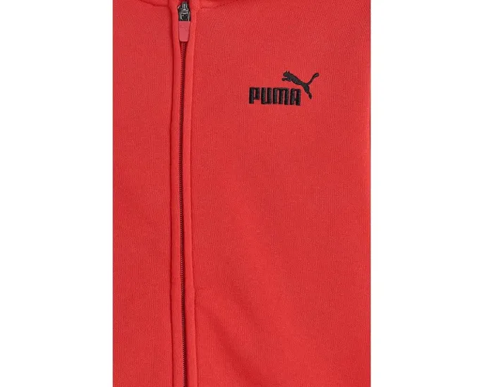 Puma детская флисовая кофта на молнии Essential Basics для старших детей