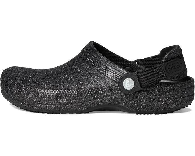 Классические рабочие сабо Crocs с противоскользящей подошвой и регулируемым ремешком