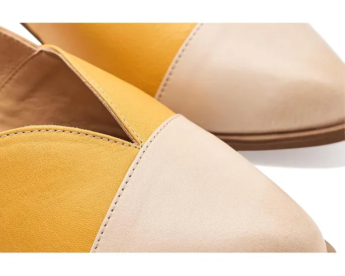 Туфли Miz Mooz Florie Sling Back Flats с заостренным носком и регулируемой пряжкой