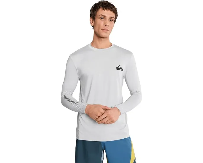 Quiksilver Everyday футболка с длинным рукавом для серфинга Камуфляж