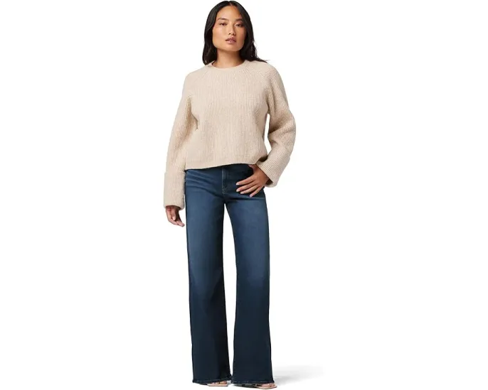 Широкие брюки Joe's Jeans The Mia Petite с высокой талией