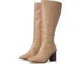 Ботильоны Journee Collection Tamori Extra Wide Calf с квадратным носком и широким голенищем